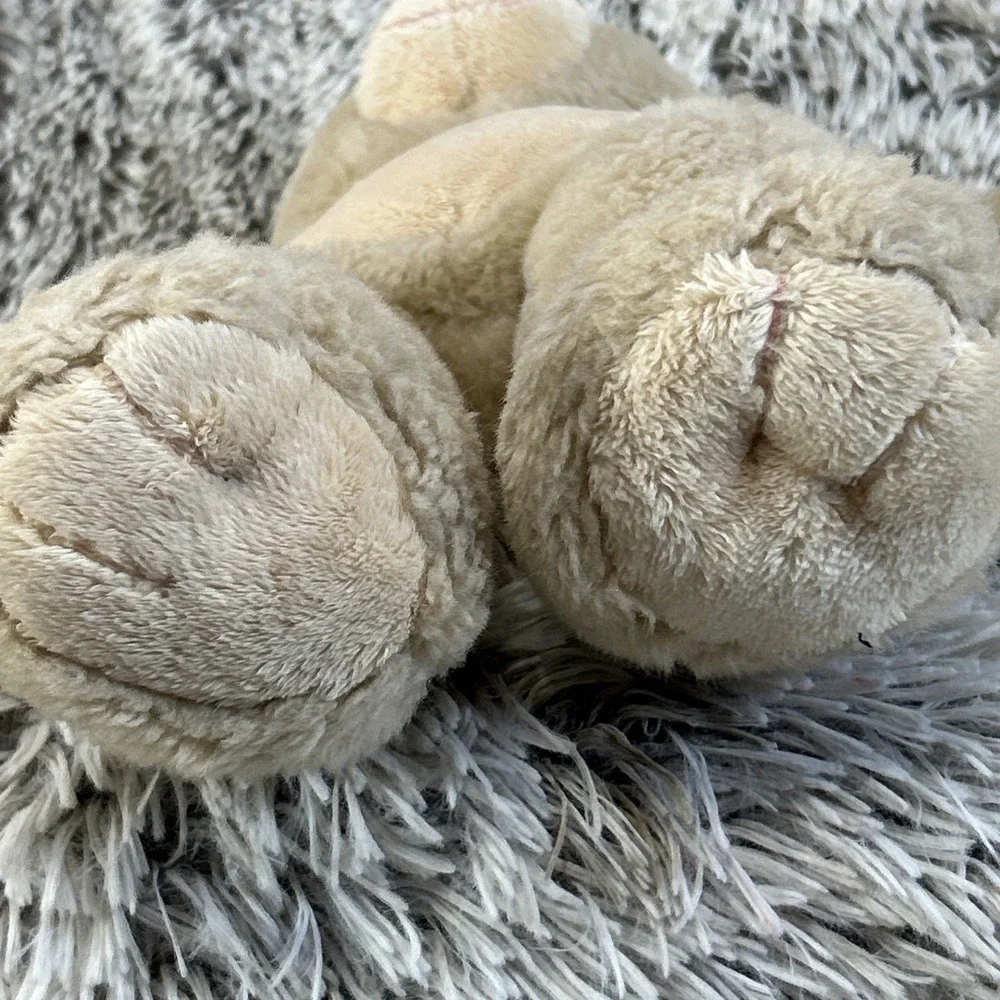 Build-a-Bear Workshop BAB Vanilla‎ Cream Bunny Retired HTF 2012 Easter Bunny EUC